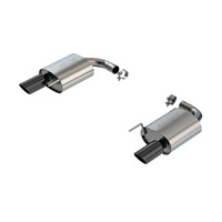 S-Type Axle-Back Exhaust System - Black Chrome (Mustang GT 24)