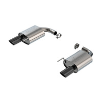 Atak Axle-Back Exhaust System - Black Chrome (Mustang GT 24)