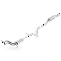 Dual Center Rear Exit Cat-Back Exhaust (Veloster 13-17)