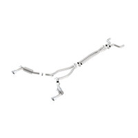 Single Split Rear Exit Atak Cat-Back Exhaust (Camaro 14-15)