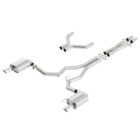 S-Type Cat-Back 3in Pipe 4in Tip (Mustang GT 15-17)