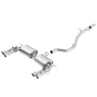 S-Type Dual Round Rolled Cat-Back Exhaust (S3 15-20)