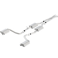 No Tip Use Factory Valence Single Split Rear Exit Atak Exhaust (Charger 15-18/300 15-23)