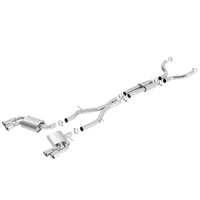 Dual Tip Dual Split Rear Exit Dual Mode Cat-Back Exhaust - NPP (Camaro 16-23)