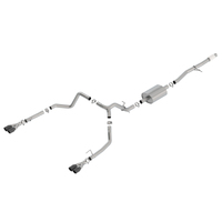 S-Type Cat-Back w/Quad BC Round Tips (Silverado 1500 19-24)