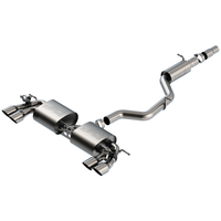 S-Type Cat-Back Exhaust w/Resonator (Golf R 18-19)