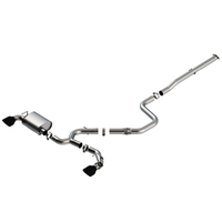 3in Atak Cat-Back Exhaust w/Black Chrome Tips (Veloster 19-22)