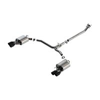 Cat Back Exhaust - Black Chrome (Camry 18-24)