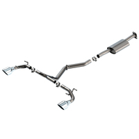 S-Type Cat-Back Exhaust - Polished Tips (BRZ 22-24/GR86 22-24)