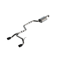 2in S-Type Cat-Back Exhaust - Black Chrome Tips (Jimny 18-23)