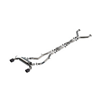 2.5in S-Type Cat Back Exhaust 4.5in Tip - Carbon Fiber Black Anodized (Nissan Z 23-24)