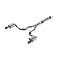 S-Type Cat-Back Exhaust System - Carbon Fiber (Mustang GT 24)