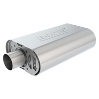 S-Type CrateMuffler 2.25in Offset-In/Center-Out - For Small Block Ford Stock Output 289/302