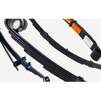 2x Rear Leaf Lift Springs Constant 500kg Load (Hilux 79-97)