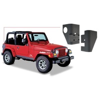 Trail Armor Rear Corners - Black (Wrangler TJ 97-06)