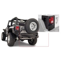 Trail Armor Rear Corners - Black (Wrangler 07-18)