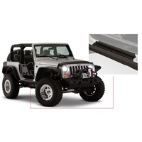 Trail Armor Rocker Panel and Sill Plate Cover - Black (Wrangler 07-18)