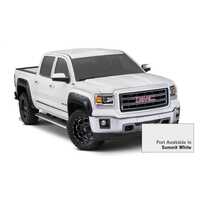 Pocket Style Fender Flares Summit White 4pc (Sierra 1500 20-22)