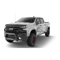 Pocket Style Fender Flares Silver Ice Metallic 4pc (Silverado 1500 20-21)