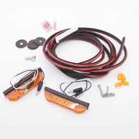 Universal 2-Wire Led Marker Light Kit For Flat Style Flares