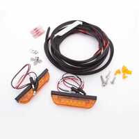 Universal 3-Wire Led Marker Light Kit For Flat Style Flares