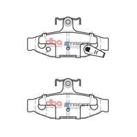 DBA DB1106SS Street Series Brake Pad Set