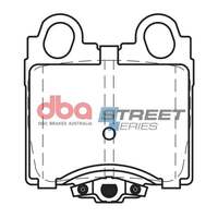 DBA DB1416SS Street Series Brake Pad Set