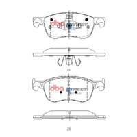 DBA DB15149SS Street Series Brake Pad Set