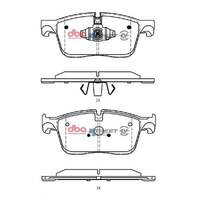 DBA DB15162SSEV SSEV Street Series Brake Pad Set