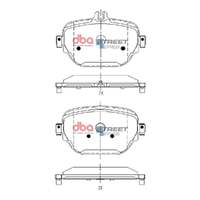 DBA DB15171SS Street Series Brake Pad Set