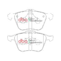 DBA DB1658SP Street Performance Brake Pad Set