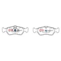 DBA DB1960SS Street Series Brake Pad Set