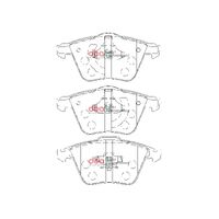 DBA DB2176SP Street Performance Brake Pad Set