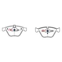 DBA DB2187SS Street Series Brake Pad Set