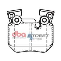 DBA DB2196SS Street Series Brake Pad Set