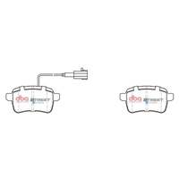 DBA DB2344SS Street Series Brake Pad Set