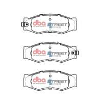 DBA DB382SS Street Series Brake Pad Set