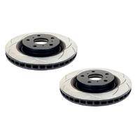 T2 Street Slotted 2x Rear Rotors (Focus ST LZ 14-19)