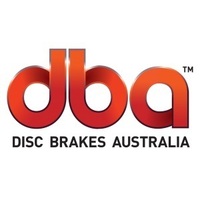 DBA STREET SERIES BRAKE ROTOR X-GOLD CROSS-DRILLED & SLOTTED