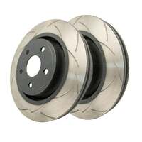 DBA DBA2635S Street Series T2 Slotted Brake Disc Rotor Pair 350mm