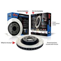 T2 Street Series Rear Rotors - Pair (Forester XT SJ 13-18)