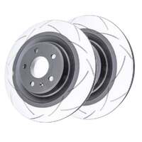 DBA DBA2847S Street Series T2 Slotted Brake Disc Rotor Pair 330mm