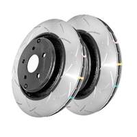 DBA DBA42065S 4000 Series T3 Slotted Brake Disc Rotor Pair 367mm