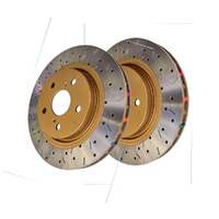 DBA DBA42744XS 4000 Series Cross-Drilled & Slotted Brake Disc Rotor Pair 305mm