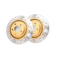 DBA DBA42748XS 4000 Series Cross-Drilled & Slotted Brake Disc Rotor Pair 328mm