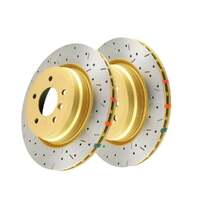 DBA DBA42859XS 4000 Series Cross-Drilled & Slotted Brake Disc Rotor Pair 336mm