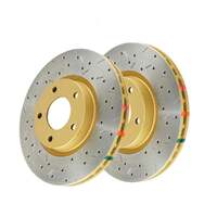 DBA DBA42956XS 4000 Series Cross-Drilled & Slotted Brake Disc Rotor Pair 300mm