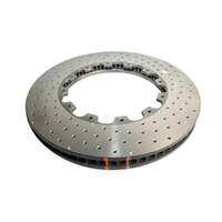 DBA DBA52068.1LXD 5000 Series Cross-Drilled & Dimpled Brake Disc Floating Rotor Single Left 390mm