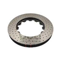 DBA DBA52068.1RXD 5000 Series Cross-Drilled & Dimpled Brake Disc Floating Rotor Single Right 390mm