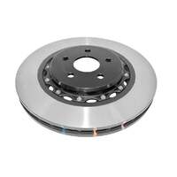 DBA DBA52068BLKR 5000 Series HD Brake Disc Rotor Single Right Black Hat